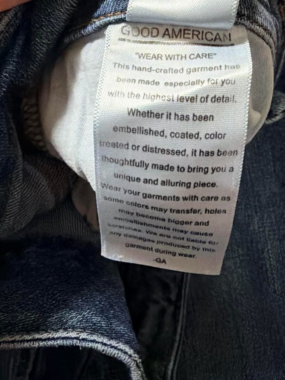 Good American Medium Blue Skinny Jeans - Picture 5 of 8